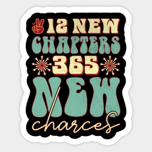 12 New Chapters 365 New Chance Sticker